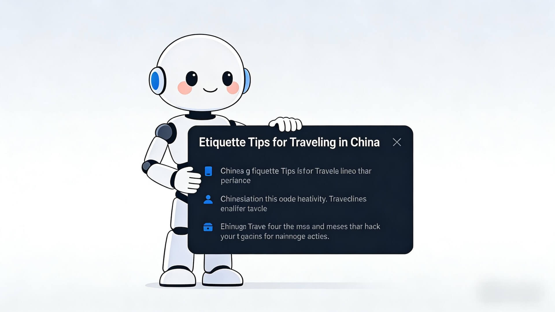 China Travel Etiquette for First-Time Foreign Visitors | Tips from a Chinese AI