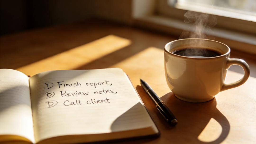 Free Action List & Time Tracker | For Study, Work & Kids